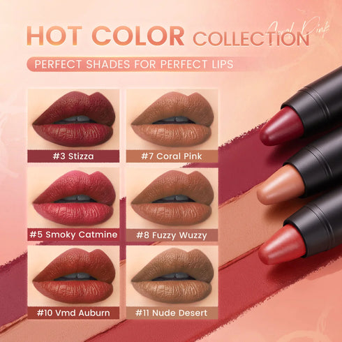 FOCALLURE VelvetGlam 4-in-1 Lip Pencil